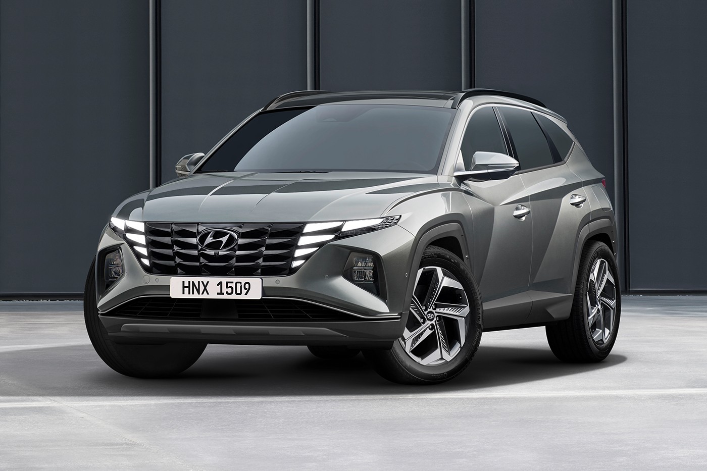 现代汽车发布令人惊叹的2022年图森suv
